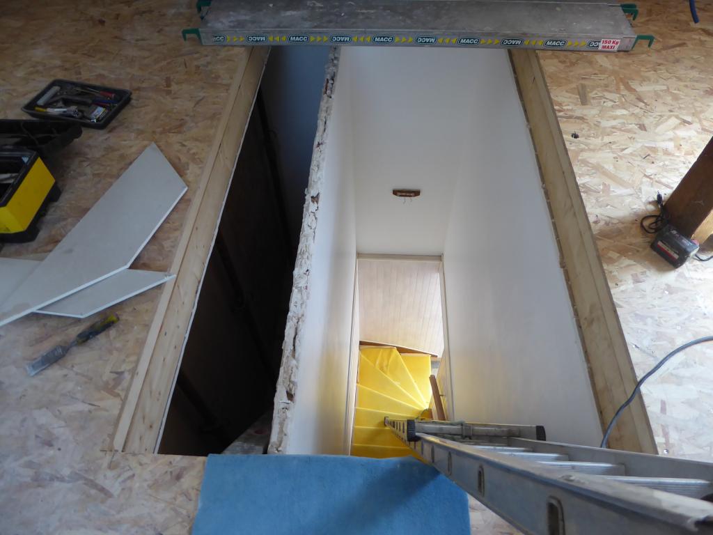 Pendant amnagement de comble